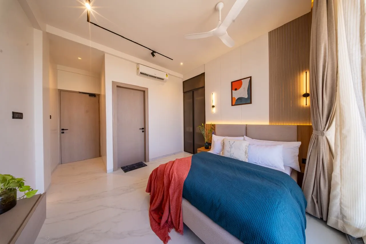 Designer bedroom